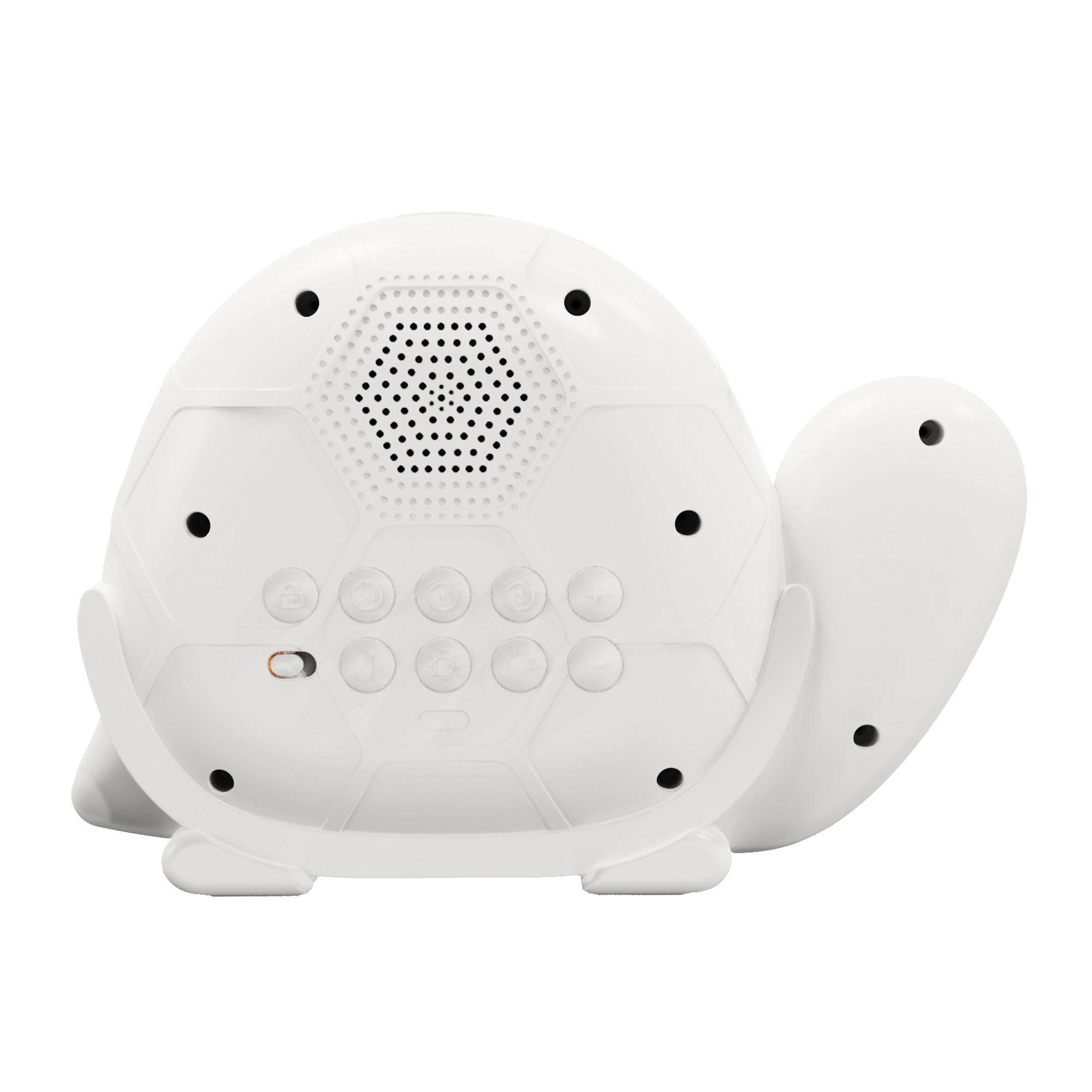 Private model LCD digital screen brightness dimming built in rechargeable battery cloud shape kids sleep training Alarm Clock