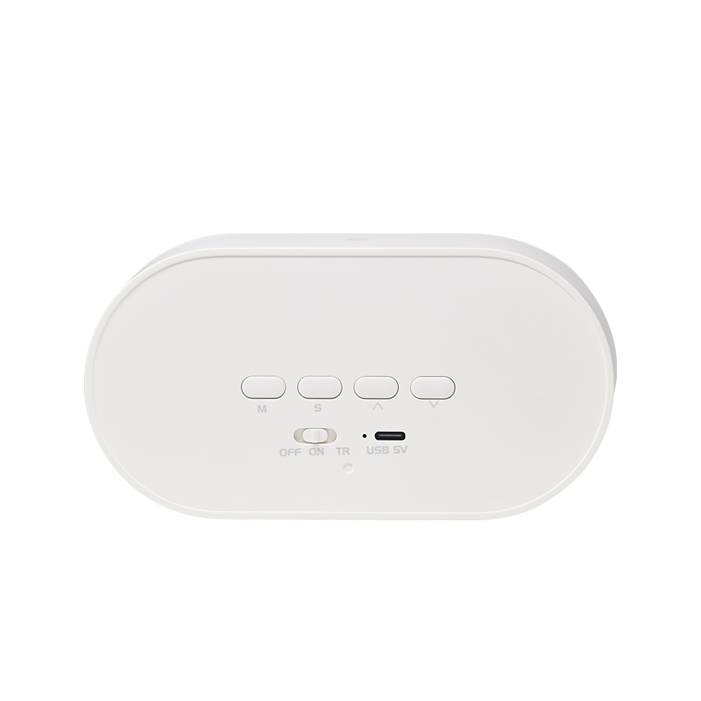 New Cute Rabbit Sleep Sound Machine 1200mah Battery Stepless Dimming Snooze Lamp Kids Sleep Trainer Alarm Clock with Night Light