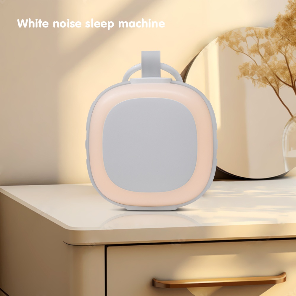 Clear Sound Quality Sleep Trainer 32 Soothing Music Nature Sound White Noise with Baby Cry Sensor Relaxed Breathing Night Light