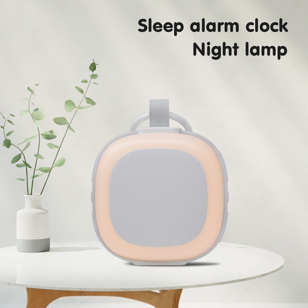 New High Quality Sound Portable Sleep Aid Babies with 32 Soothing Music White Noise Night Light Baby Sleep Soother Cry Sensor