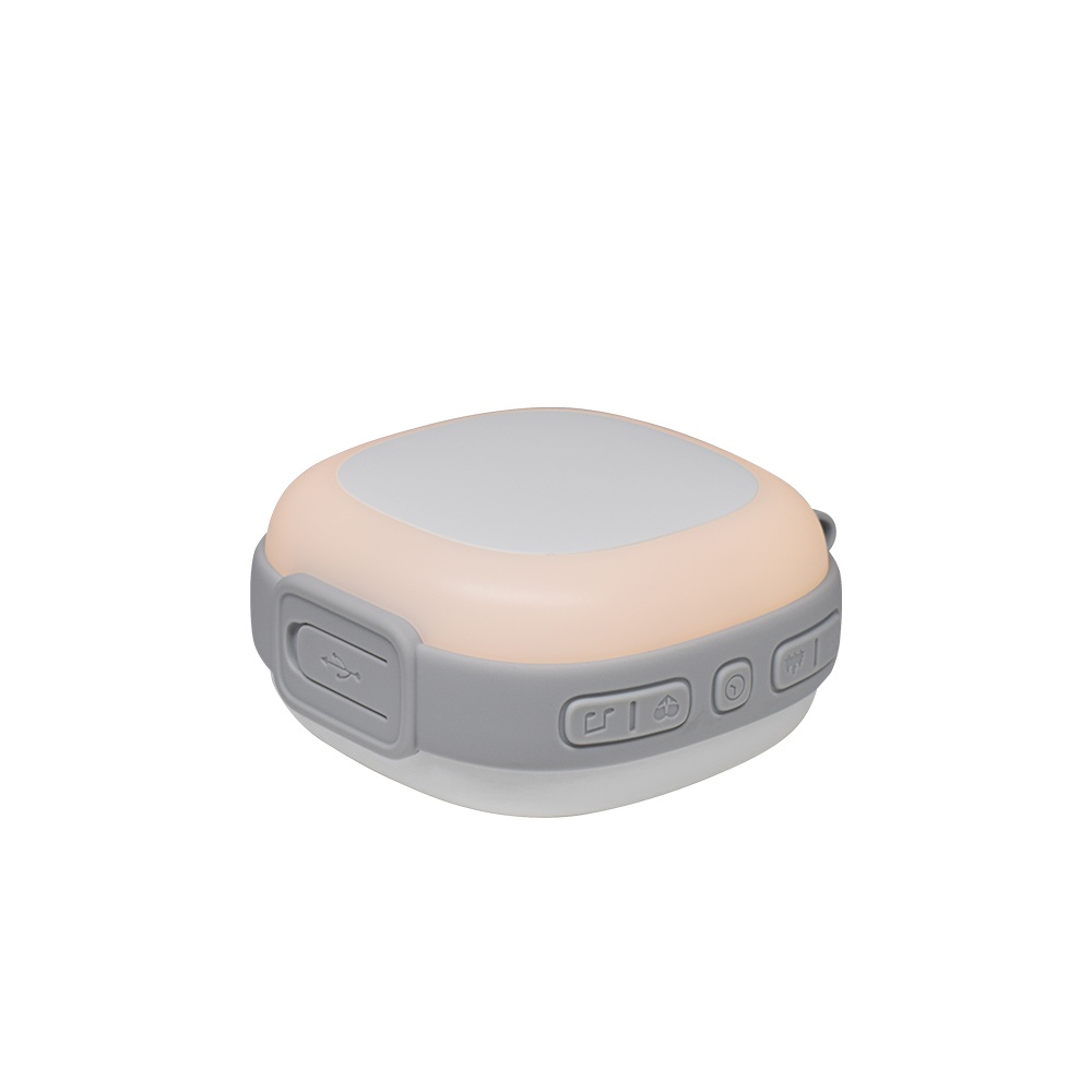 New High Quality Sound Portable Sleep Aid Babies with 32 Soothing Music White Noise Night Light Baby Sleep Soother Cry Sensor