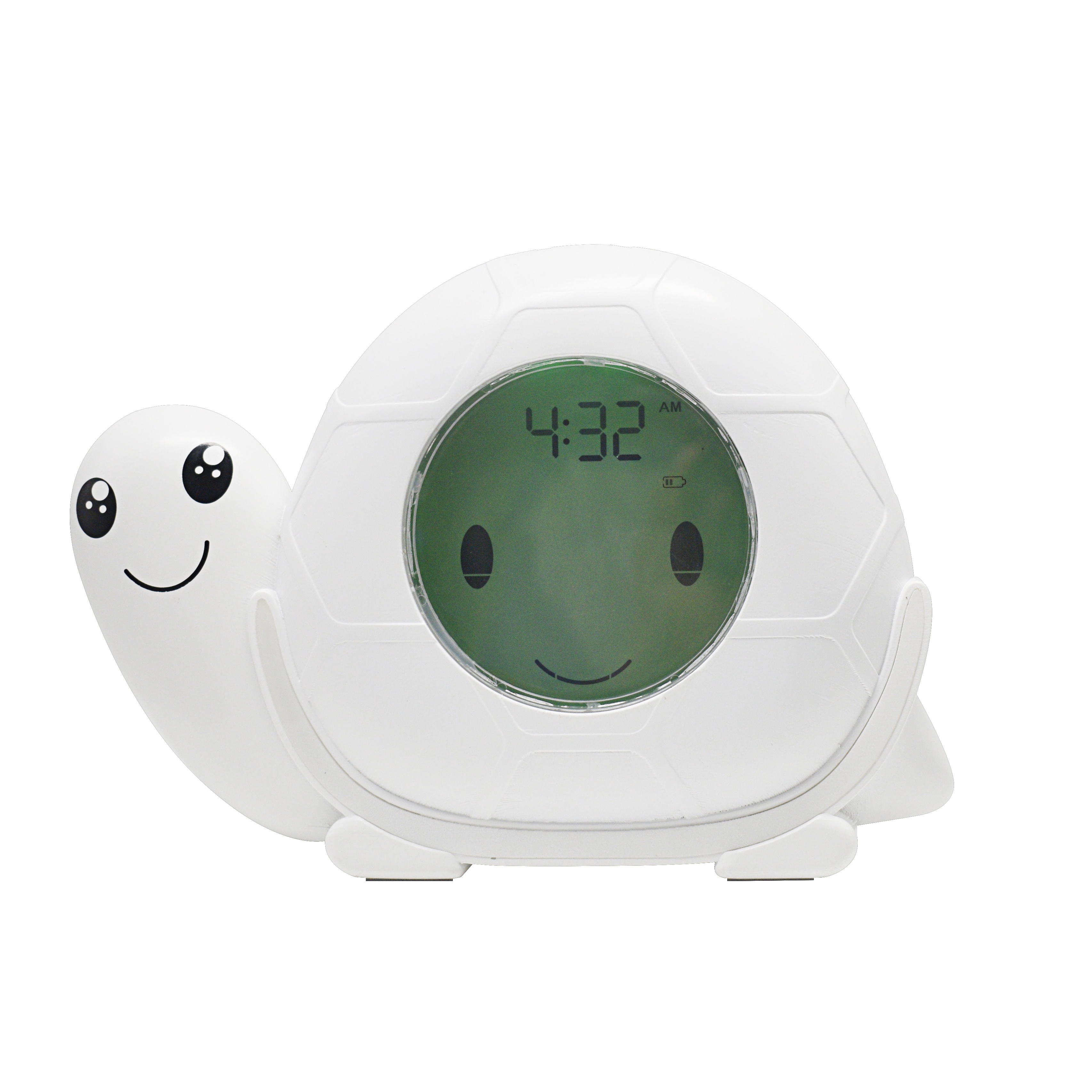 2024 Night Light Wake Up Shape Music Led Children Alarm Clock silicone Digital 3 color changes Sleep Trainer