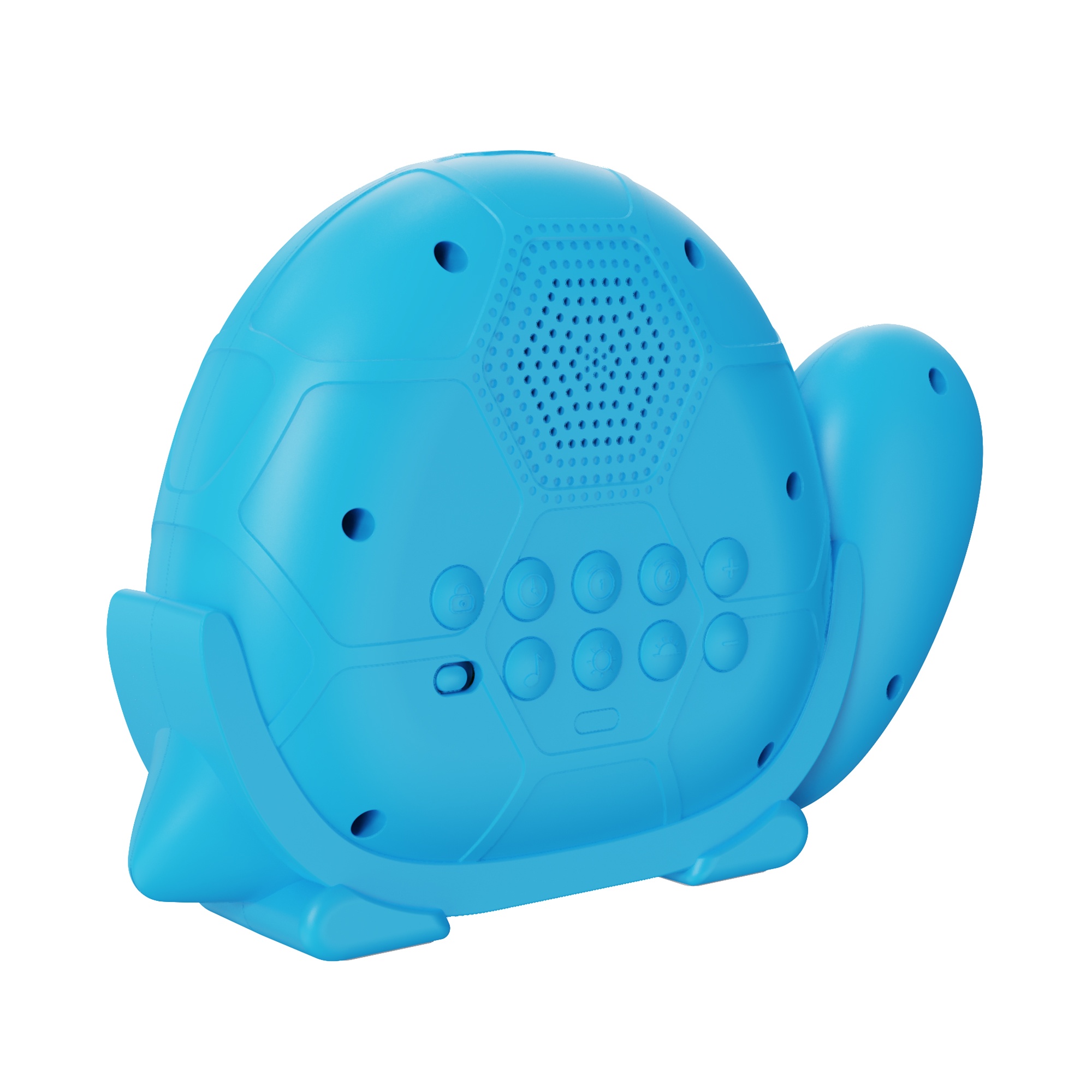 New model turtle Night Light Snooze customizable colors Sleep Trainer Chargeable with nine songs kids Alarm Clock