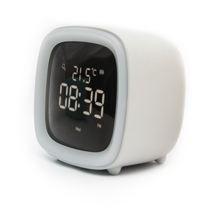 Cartoon Kids Alarm Clock Light Alarm Clock Digital Alarm Clock With Charging Port