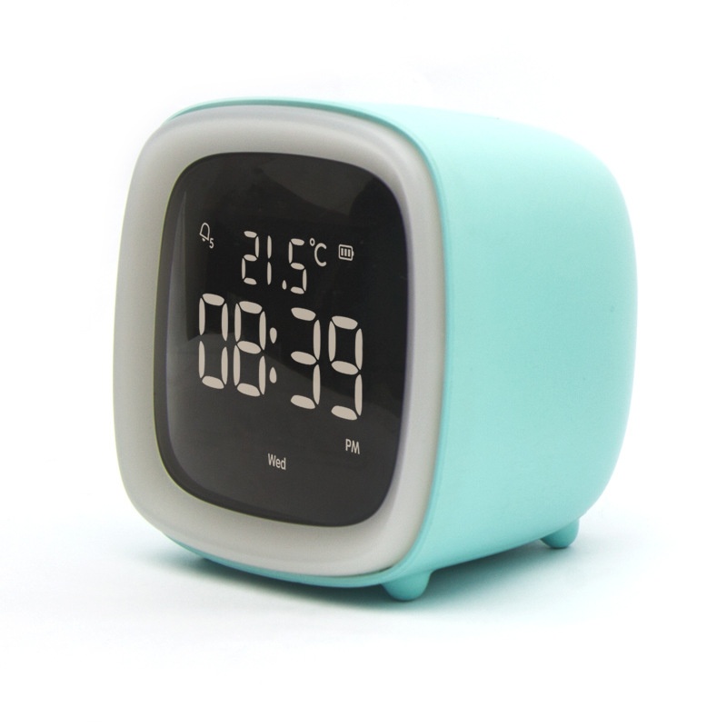Cartoon Kids Alarm Clock Light Alarm Clock Digital Alarm Clock With Charging Port