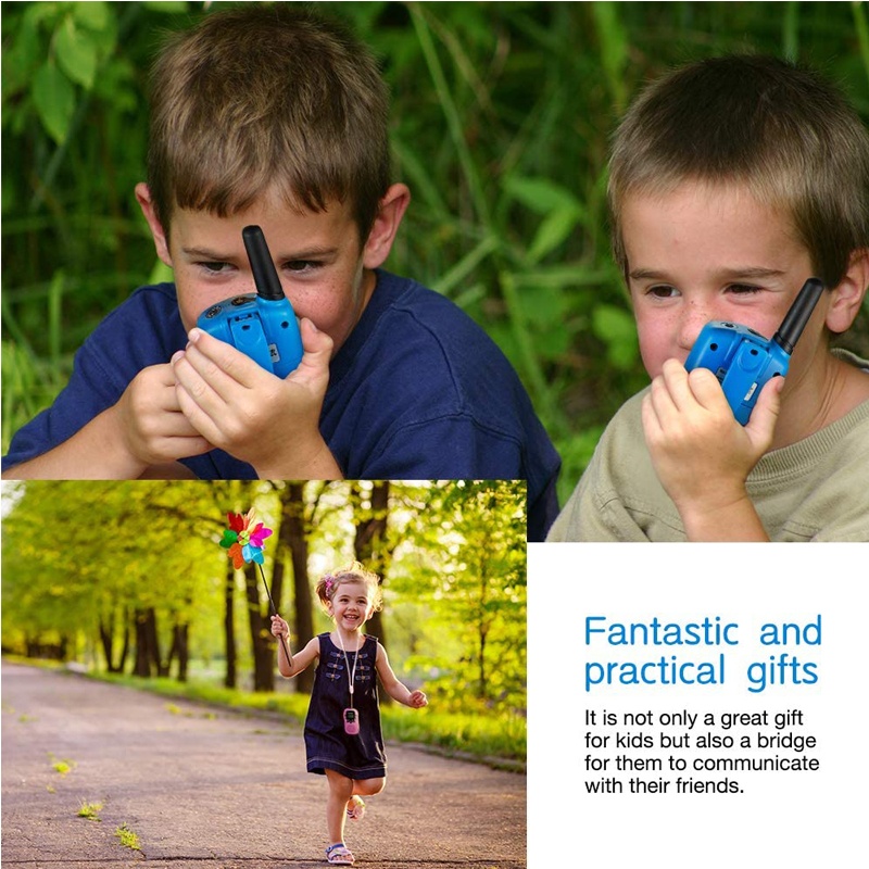 Children Radio Best Gift MINI WIRELESS Two Way Radio 3KM Camouflage Walkie Talkie for Kids