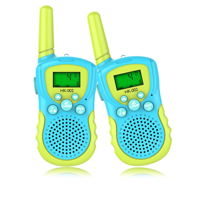 Kids Walkie Talkie Two Ways Radio Toy Walkie Talkie for Kids 3 Miles Range 22 Channels Built in Flash Light