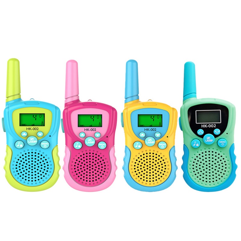 Kids Walkie Talkie Two Ways Radio Toy Walkie Talkie for Kids 3 Miles Range 22 Channels Built in Flash Light