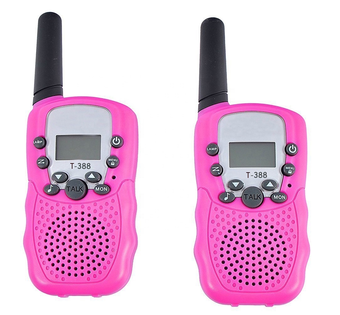 New Children Radio Toy Walkie Talkie Kids Radio UHF Two Way Radio T-388 Children's Walkie Talkie Pair For Kids
