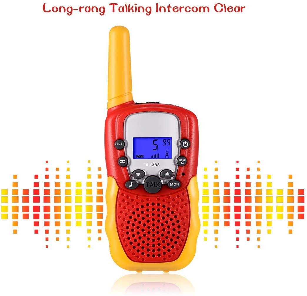 Toy Walkie Talkie, Walkie Talkies for Kids, Two Way Radios Twin Pack Kids Walkie Talkies Small Toys Set for Kids Ages 3-12 Boys