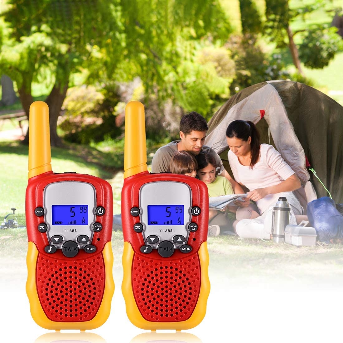 Toy Walkie Talkie, Walkie Talkies for Kids, Two Way Radios Twin Pack Kids Walkie Talkies Small Toys Set for Kids Ages 3-12 Boys