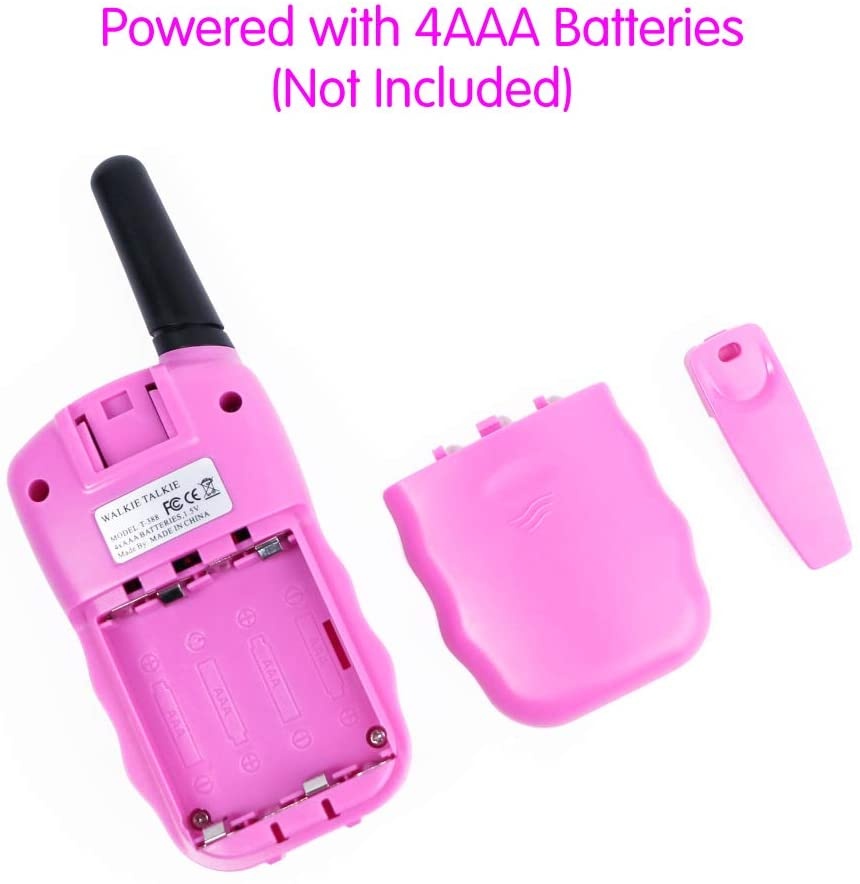Kids Walkie Talkies Girl and Boy Gifts Toys 22 Channels Children's Walkie Talkie Set Outdoor Adventures Hiking Camping Gear Game