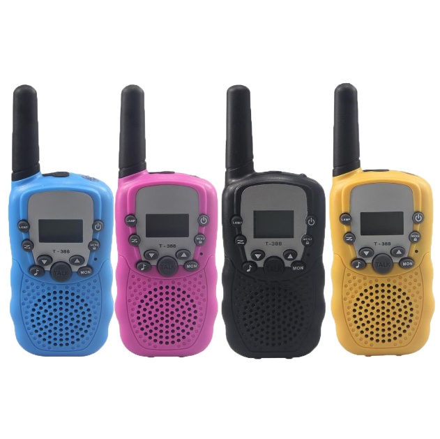 Kids Walkie Talkies 3-14 Year Old Girl and Boy Gifts Toys 22 Channels 2 Pack Children's Walkie Talkie Set Outdoor Games