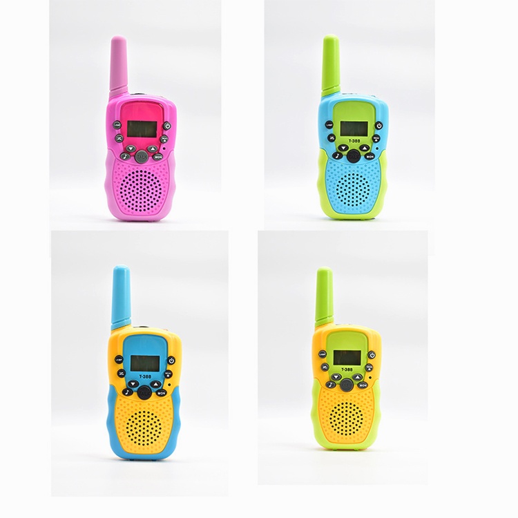 Walkie Talkies for Kids Long Range 22 Channels 2 Way Radio Gifts Toys with Backlit LCD Flashlight 3 KMs Range