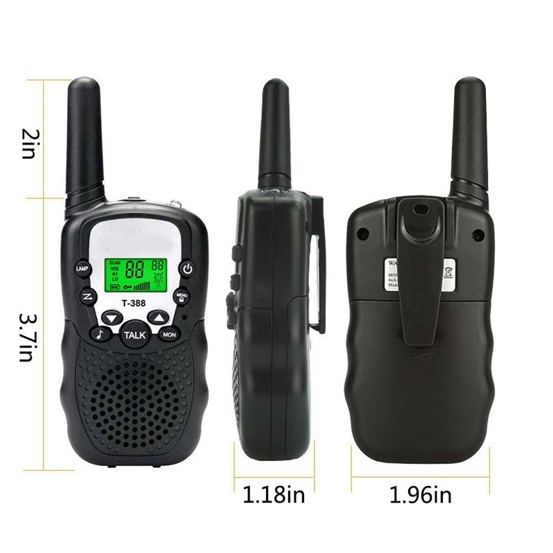 Outdoor Avonturen Voice Activated Lange Afstand Speelgoed Mini 3miles kids Walkie Talkie