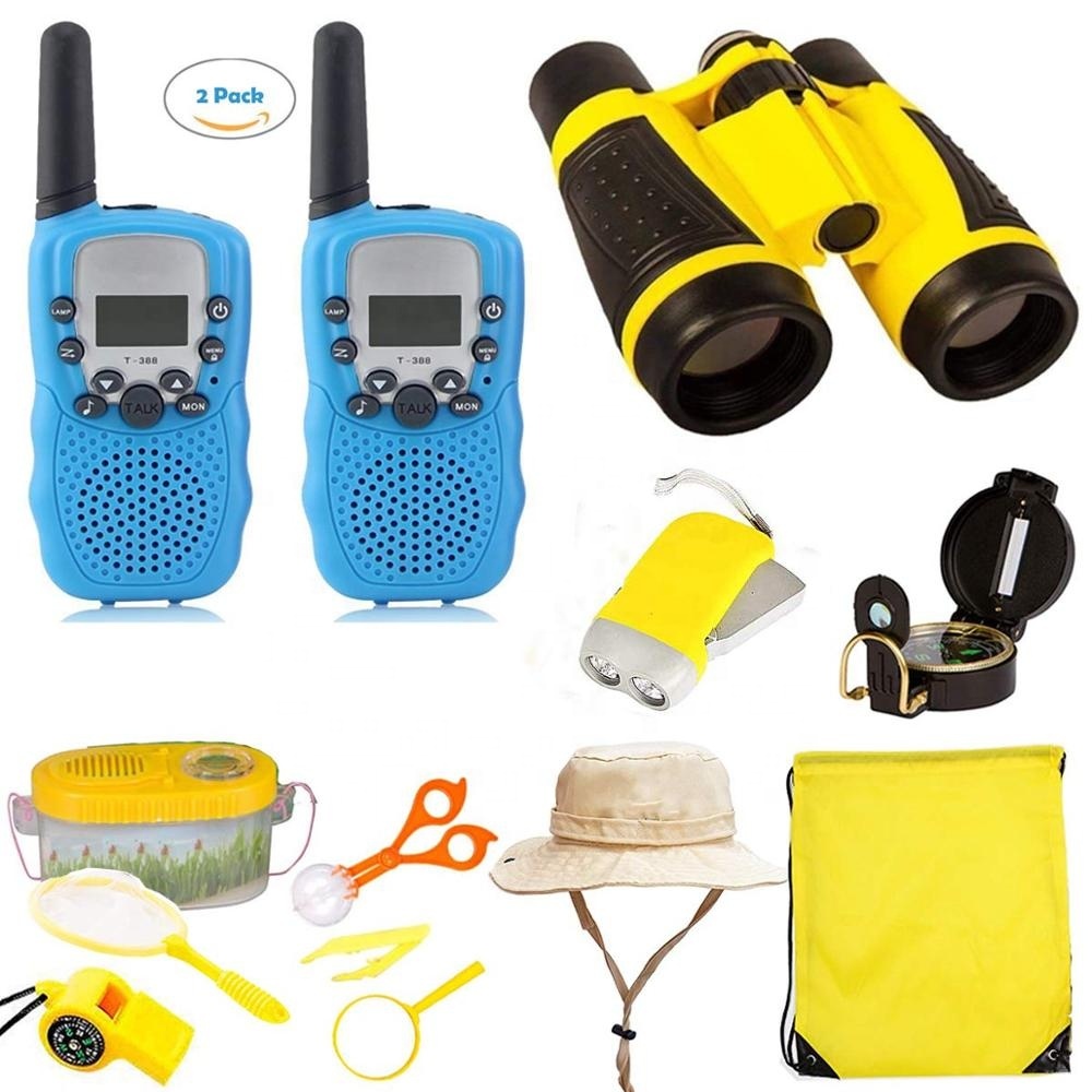 Walkie Talkies for Kids Vox Box Kids Walkie Talkies for Boys or Girls, Voice Activated Long Range Outdoor Toys Walkie Talkie Set