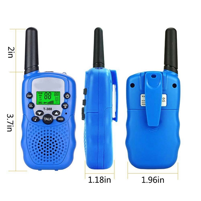 Walkie Talkies for Kids 22 Channel 2 Way Radio 3 Mile Long Range Kids Outdoor Toys Gifts Birthday