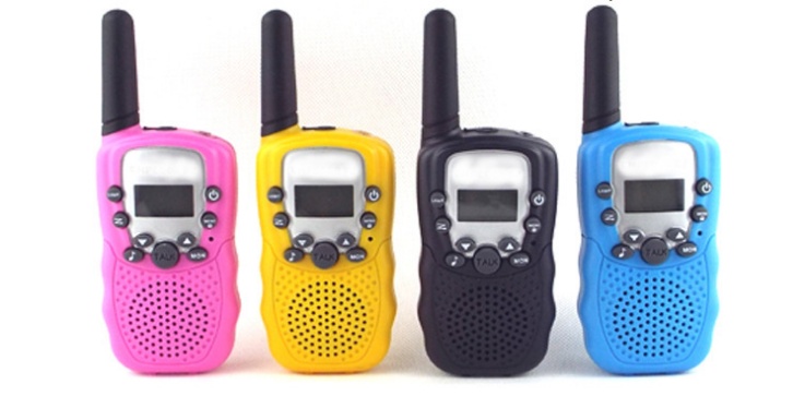 T388 Walkie Talkies for Kids 2 Pcs Long Range Children Walkie-Talkie Set Birthday Gift Toys For Boys Girls