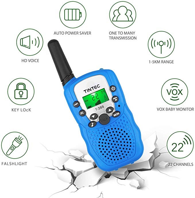 Walkie Talkies for Kids Walkie Talkies Girls 22CH FRS 2 Way Radio Toys
