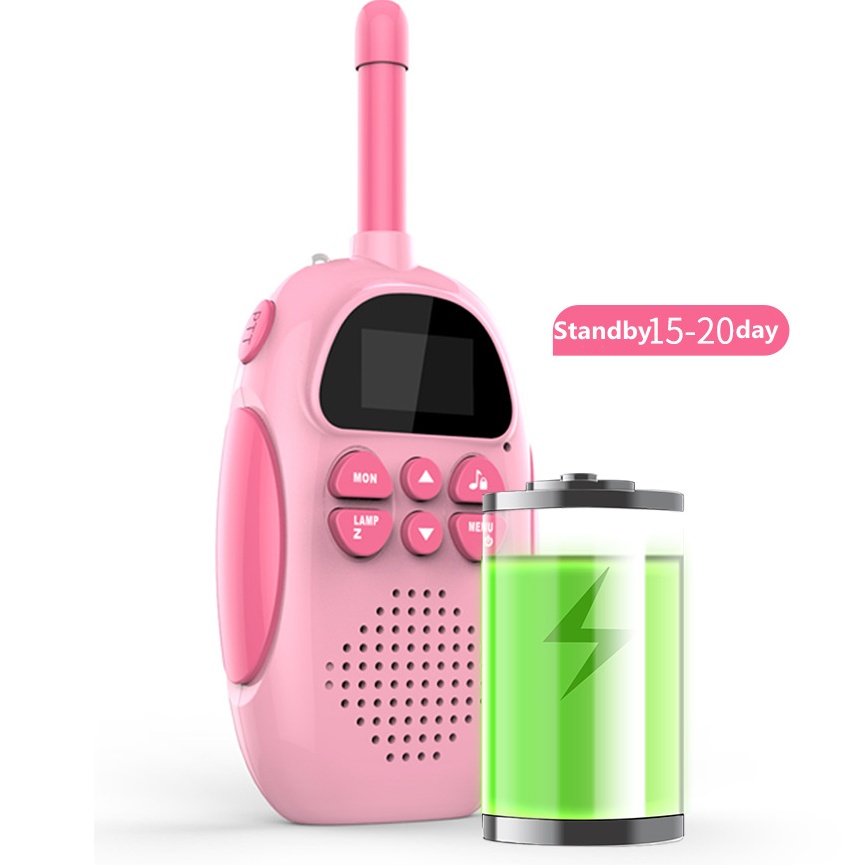 Outdoor Toys children's walkie talkie (2 Pieces),Long Range Fun Walkie Talkie for 3-12 Year Old kids - Great Gift