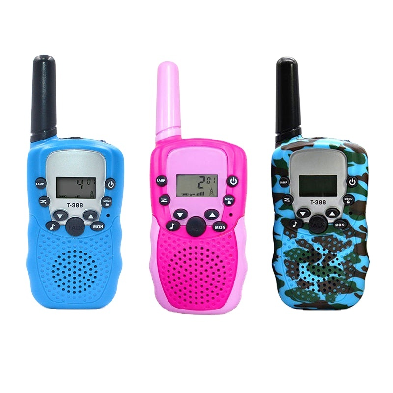 FCC Certificated High Quality 22 Channel 3 Km Long Range Two Way Radio Comunicador Walkie-Talkie For Kids