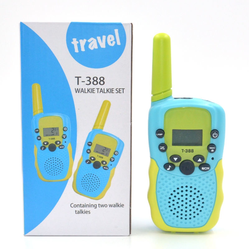 FCC Certificated High Quality 22 Channel 3 Km Long Range Two Way Radio Comunicador Walkie-Talkie For Kids