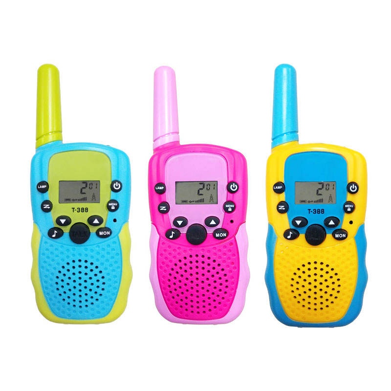 FCC Certificated High Quality 22 Channel 3 Km Long Range Two Way Radio Comunicador Walkie-Talkie For Kids
