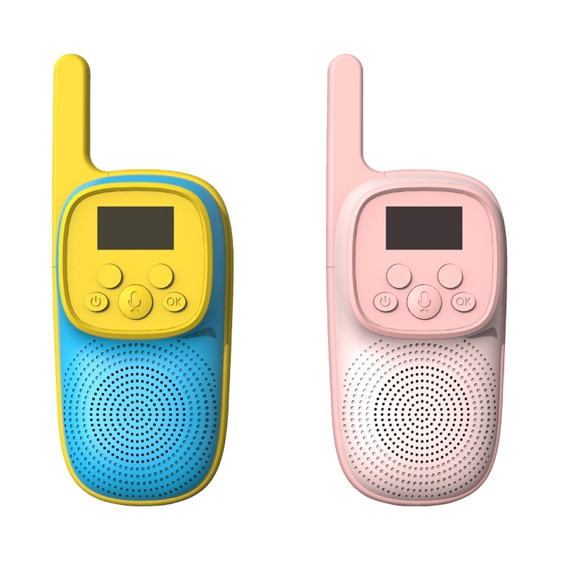Rechargeable Cartoon 3km long distance Wireless Children Walkie Talkie