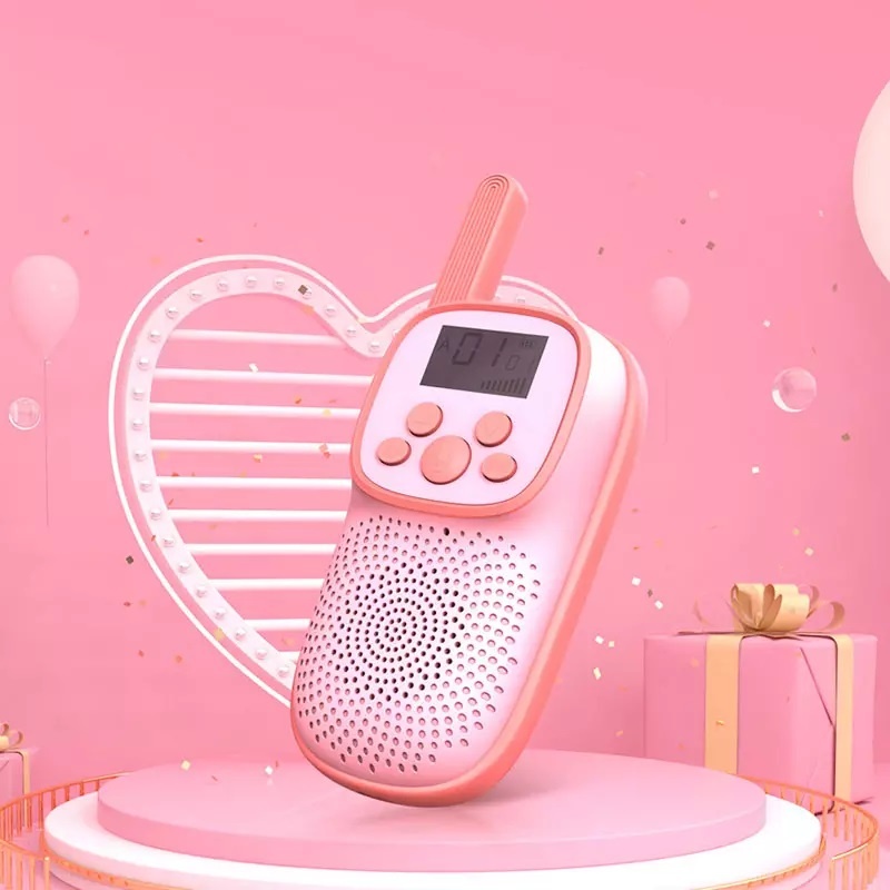 Rechargeable Cartoon 3km long distance Wireless Children Walkie Talkie