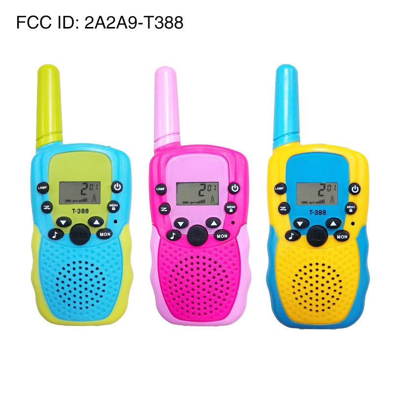 FCC Certificated High Quality 22 Channel 3 Km Long Range Two Way Radio Comunicador Walkie-Talkie Mini Walkie Talkie For Kids
