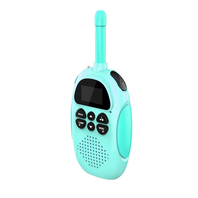 New Type Top Sale Portable 3-5km Long Range 1000mAh Battery Radio Interphone Toy With Flashlight For Children Gift
