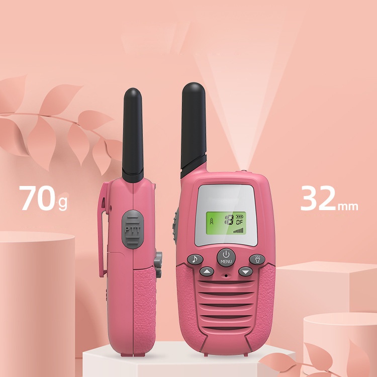 Wireless Baby Walki Talki Kid Gift 3 Long Range  Funny Lovely Toys 2 Way Radio t-388 Walkie Talkies For Kids