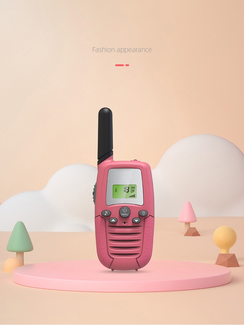 Wireless Baby Walki Talki Kid Gift 3 Long Range  Funny Lovely Toys 2 Way Radio t-388 Walkie Talkies For Kids