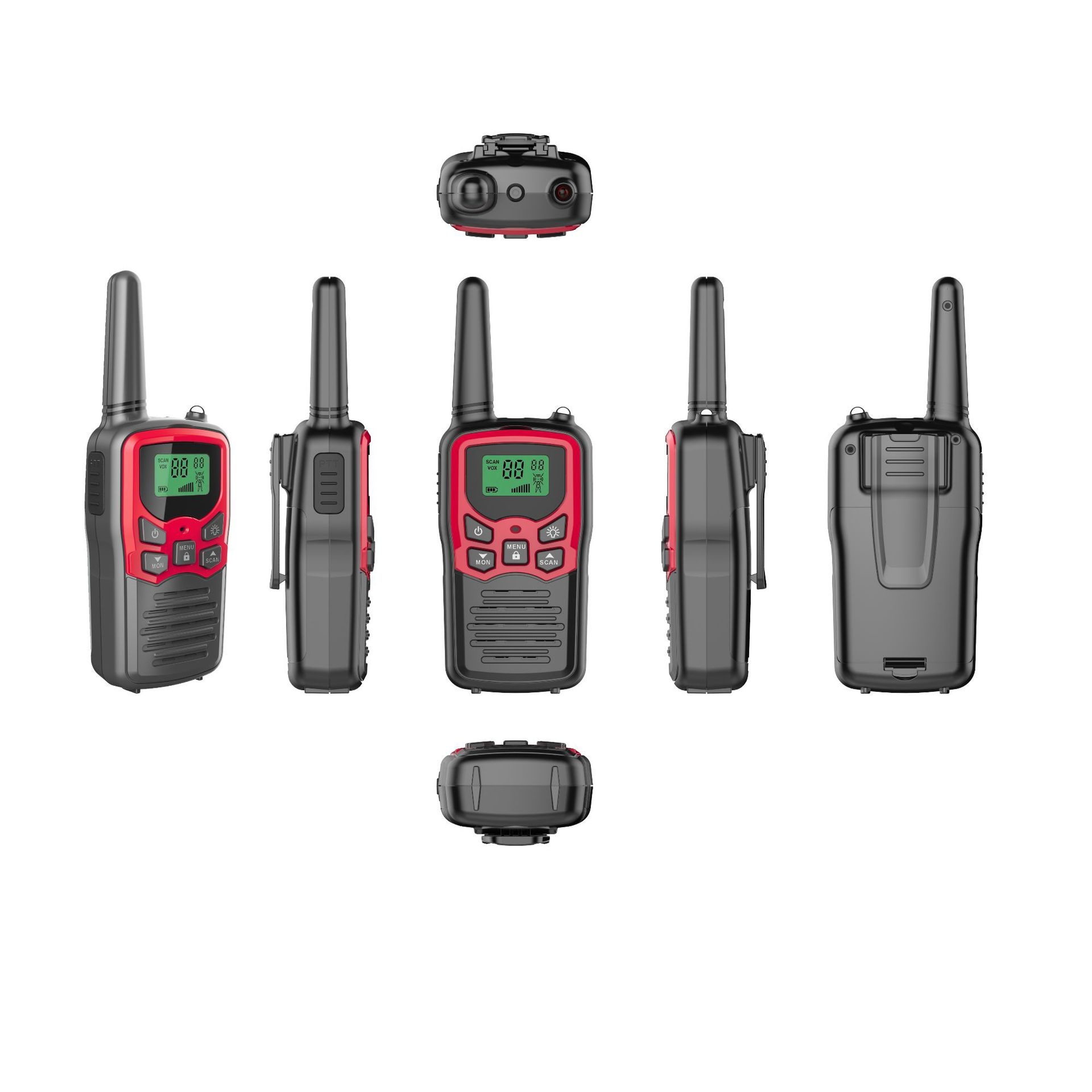 High Power Wireless 3miles kids Walkie Talkie Wholesale Handheld Outdoor Civilian 10km Small Phone Amazon New Rechargeable