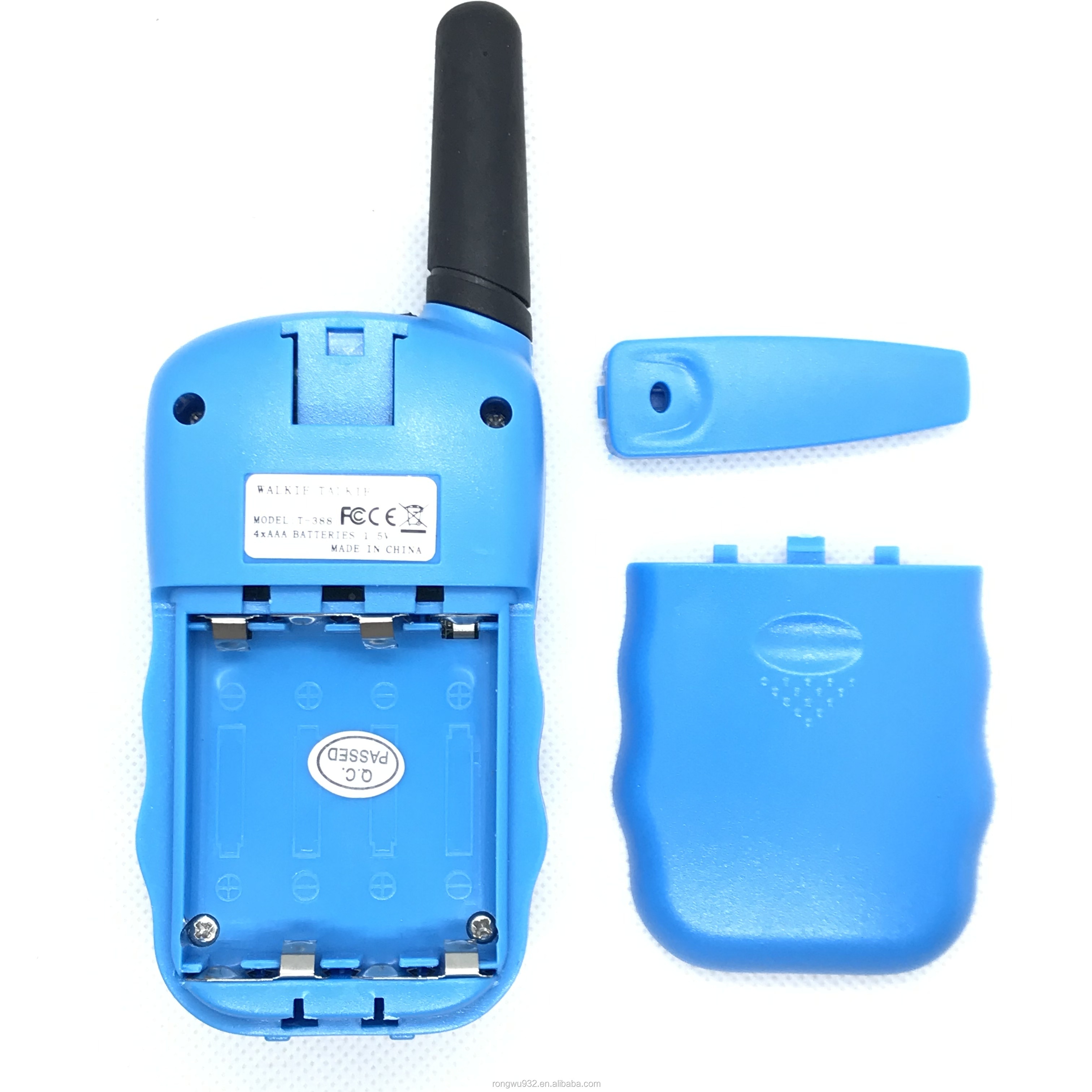 T388  Walkie Talkies For Kids  Handheld Transceiver Mini Two Way Radio
