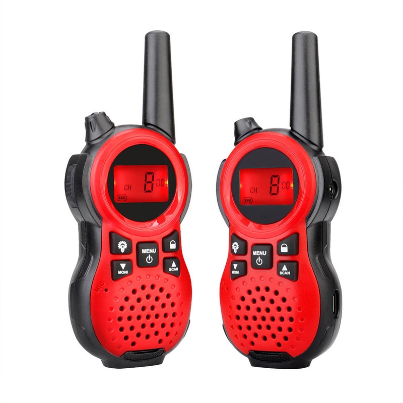 2-way radios ptt long range wireless tour guide system intercom wireless walkie talkie toys kids radio for children two way