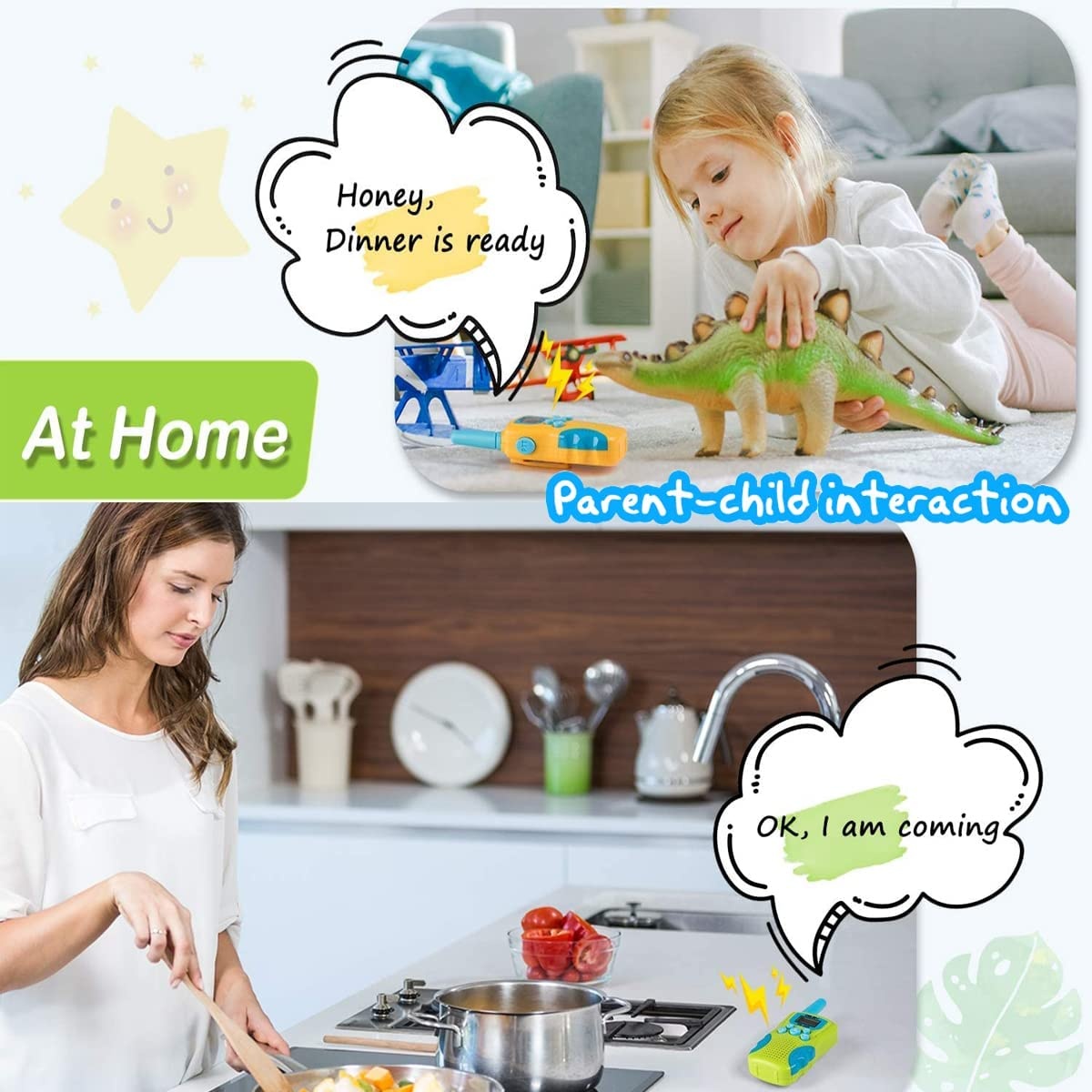 CE FCC 462Mhz Two Way Radio Walkie Talkies For Kids Toys MINI Walkie Talkie