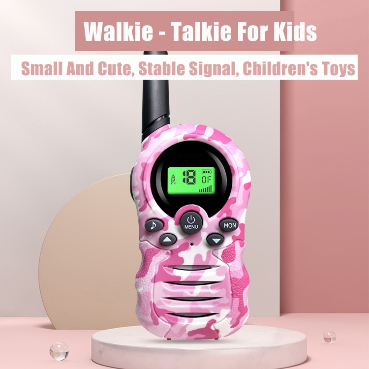 Wireless Baby Walki Talki Gifts For kids  Long Range  lovely toys 2 Way Radio H-628 Walkie Talkies For Kids