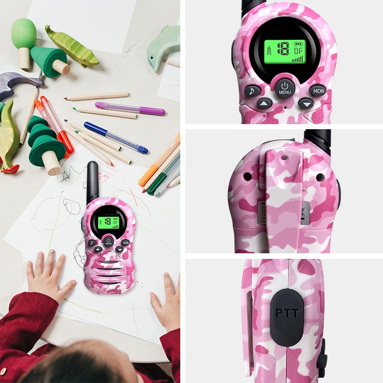 Wireless Baby Walki Talki Gifts For kids  Long Range  lovely toys 2 Way Radio H-628 Walkie Talkies For Kids