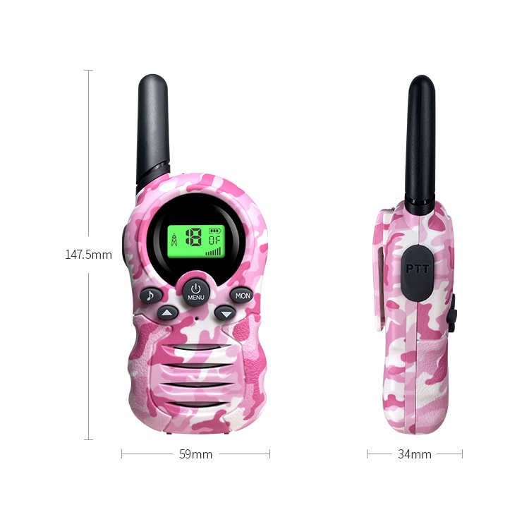 Wireless Baby Walki Talki Gifts For kids  Long Range  lovely toys 2 Way Radio H-628 Walkie Talkies For Kids