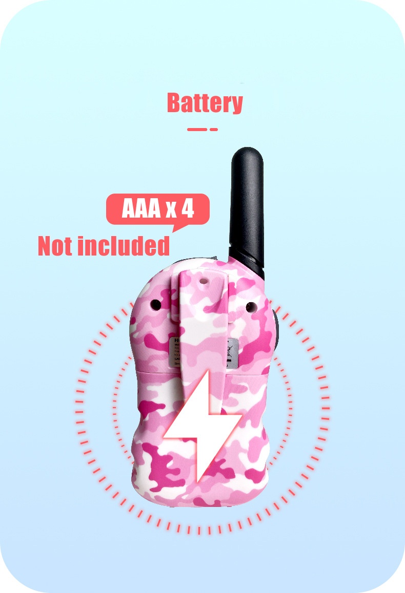 Wireless Baby Walki Talki Gifts For kids  Long Range  lovely toys 2 Way Radio H-628 Walkie Talkies For Kids