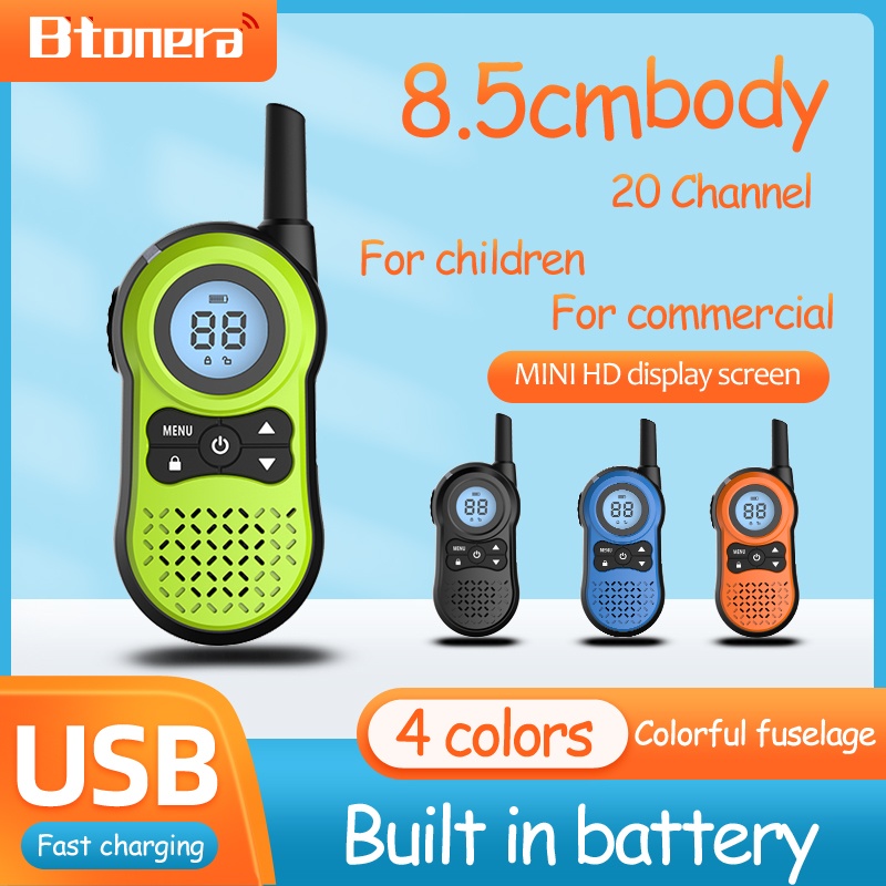 Two Way Radio TransceiverTalk with Motorol Tablet Colorful Fuselage New  Walkie Talkie