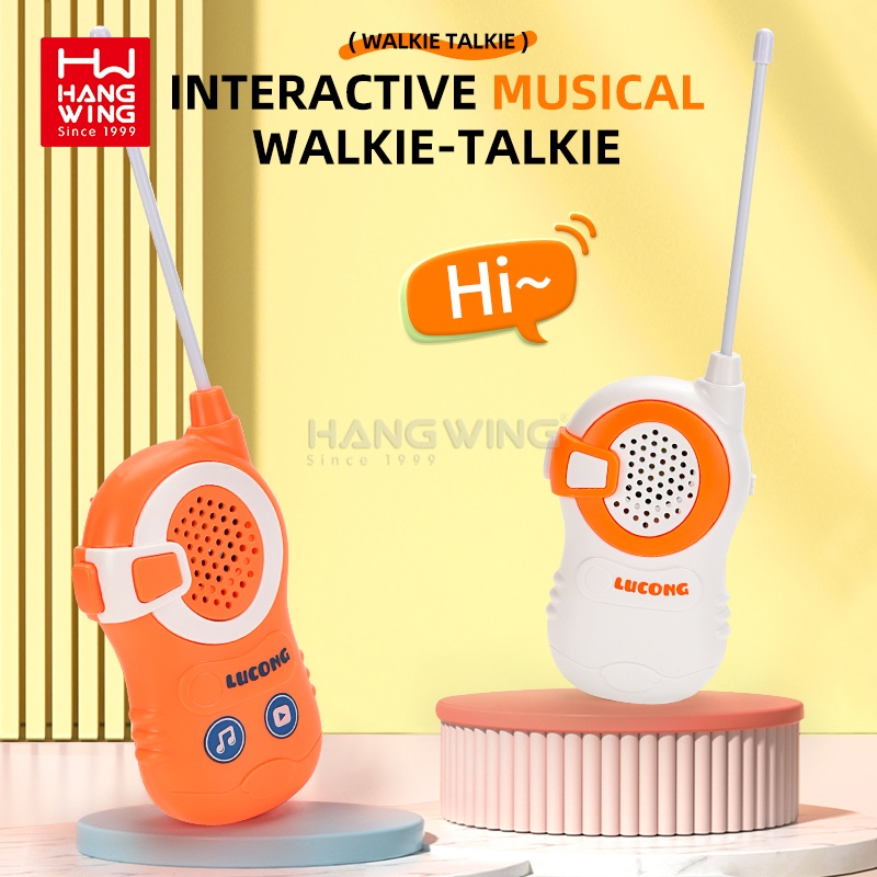 Children's Outdoor Electric Walkie Talkie Toy Game Interactive Intercom Music Machine