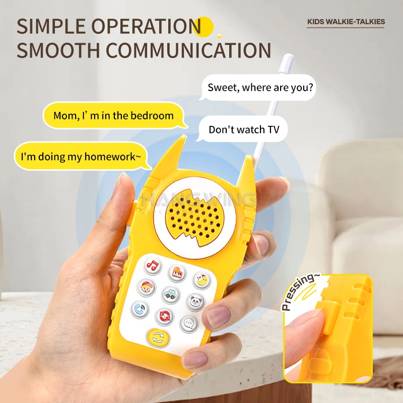 Compact Kids Walkie Talkies – Fun and Durable for Outdoor Exploration