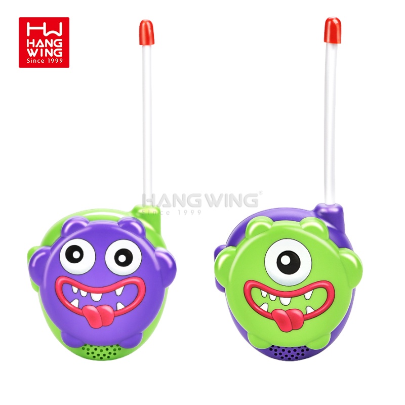 Little Monster Walkie Talkie 500 Meter Large Range Electric Interphone Outdoor Indoor 2024 New Arrival Toy for Kids