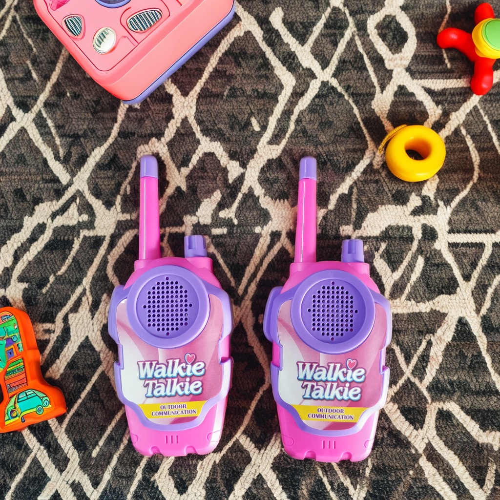 Wholesale Toy Walkie Talkie Simple Use 1 Channel Handheld Kids Outdoor Adventure Gift Children's Outdoor Recreation