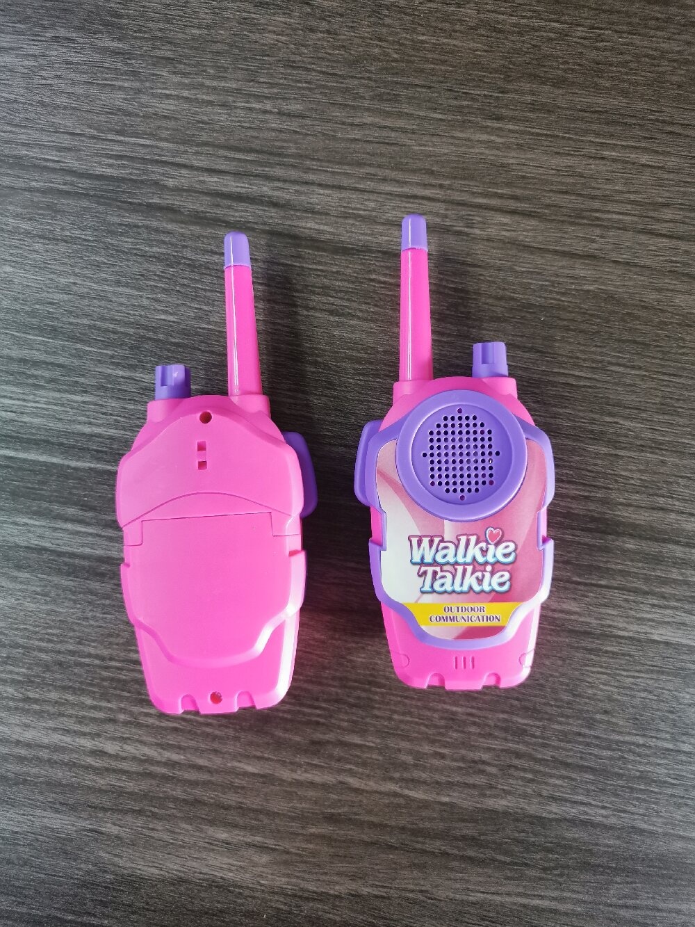 Wholesale Toy Walkie Talkie Simple Use 1 Channel Handheld Kids Outdoor Adventure Gift Children's Outdoor Recreation