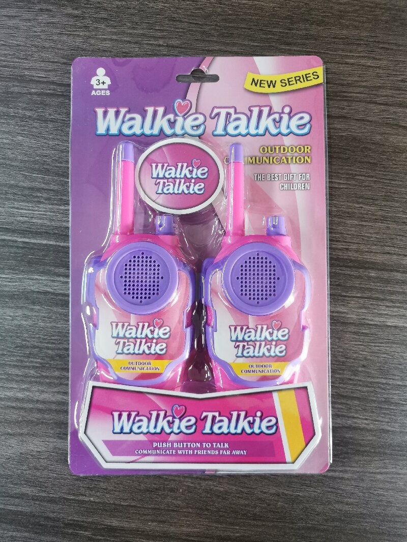 Wholesale Toy Walkie Talkie Simple Use 1 Channel Handheld Kids Outdoor Adventure Gift Children's Outdoor Recreation