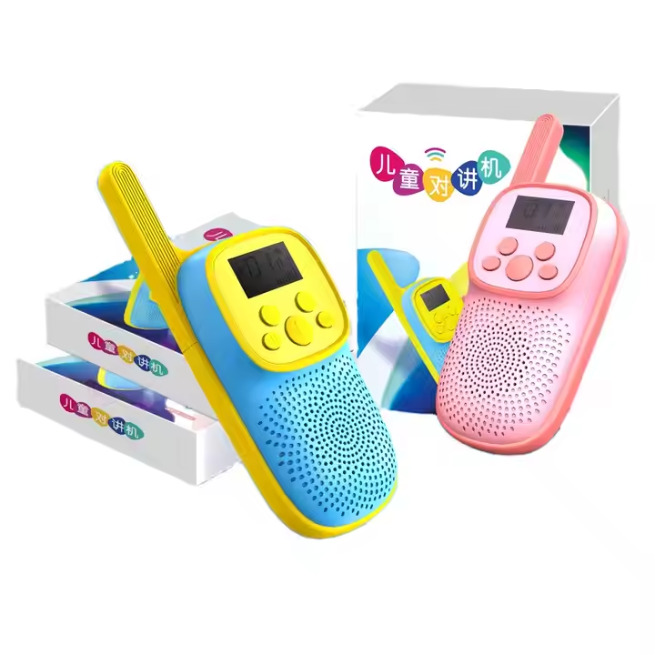Levende tovejs radioer til børn med sjovt design og langdistance kommunikation