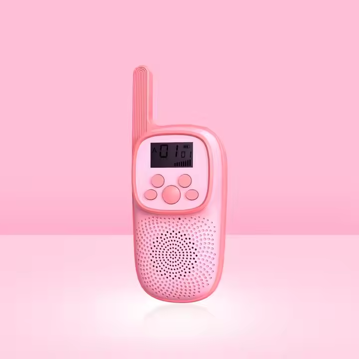 Levende tovejs radioer til børn med sjovt design og langdistance kommunikation